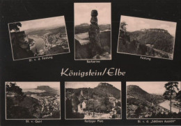 112491 - Königstein - 6 Bilder - Königstein (Sächs. Schw.)