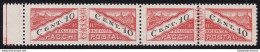 1945 SAN MARINO, Pacchi Postali N° 19i  10 Cent. Arancio E Nero MNH/** - Errors, Freaks & Oddities (EFO)