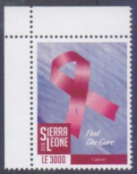 SIERRA LEONE 2016 - ANTI CANCER, Disease Health, 1v MNH - Sierra Leone (1961-...)