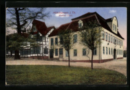AK Mühlhausen I. Th., Gasthof Weisses Haus  - Muehlhausen