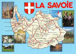 73  Carte Map Plan Du Département De La Savoie Chambery Moutier Modane Beaufort  (Scan R/V) N°   60   \MS9037 - Moutiers