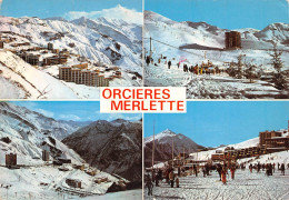 05  ORCIERES-MERLETTE  Multivue Pistes Chalets Et Champs De Neige   (Scan R/V) N°   30   \MS9061 - Orcieres