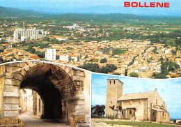 84  BOLLENE Multivue De La Ville   (Scan R/V) N°   17   \MS9081 - Bollene