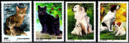 222  Cats - Chats - Dogs - Chiens - France 1999 - MNH - 2,25 - Gatos Domésticos