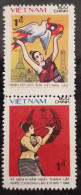 Vietnam Viet Nam MNH Perf Stamps In Se-tenant 1985 : 10th Anniversary Of Laos National Day (Ms480) - Vietnam
