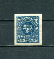 Lithuania 1921 Mi. 63xB Definitives MH* - Litauen