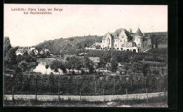 AK Aschersleben, Blick Auf Den Landsitz Haus Lapp Am Berge  - Aschersleben