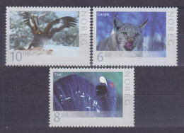 2006 Norway 1573-1575 Fauna / Birds Of Prey 6,10 € - Aigles & Rapaces Diurnes