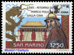 1996, San Marino, 1651, ** - Autres & Non Classés