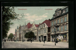 AK Neumünster, Partie In Der Grossflecken Strasse  - Neumuenster