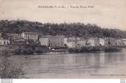 B6-82) AUVILLAR - VUE DU VIEUX PORT - (2 SCANS) - Auvillar