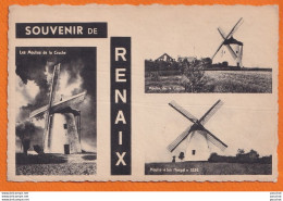 B16- RENAIX - SOUVENIR - LES MOULINS DE LA CRUCHE - MOULINDE LA CRUCHE - MOULIN " TEN HENGST " 1834 ( 2 SCANS ) - Renaix - Ronse