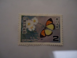 TAIWAN   MINT   STAMPS   BUTTERFLIES - Vlinders