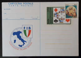 Federazione  Italiana Bridge Carte Postale - Spielkarten