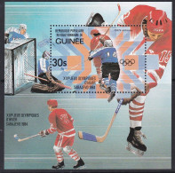 Guinea, Olympics Games Sarajevo 1984 - Hockey (Ijs)