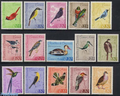 Venezuela 1962 Birds 15v, Mint NH, Nature - Birds - Ducks - Kingfishers - Hummingbirds - Venezuela