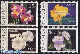Bahamas 2004 Royal Horticultural Society 4v, Mint NH, Nature - Flowers & Plants - Gardens - Orchids - Other & Unclassified