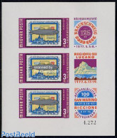 Hungary 1977 Zeppelin M/s Imperforated, Mint NH, Transport - Philately - Zeppelins - Nuovi