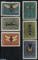 Bulgaria 1964 Insects 6v, Mint NH, Nature - Insects - Unused Stamps