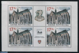 Czech Republic 2004 Brno Church M/s, Mint NH, Religion - Churches, Temples, Mosques, Synagogues - Other & Unclassified