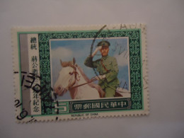 TAIWAN   USED   STAMPS   KINGS ON HORSH - Oblitérés