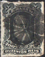Brésil Poste Obl Yv:  42 Mi:43 Pedro II (TB Cachet) - Used Stamps