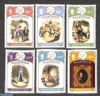 Isle Of Man 2020 Charles Dickens 6v, Mint NH, Art - Authors - Ecrivains