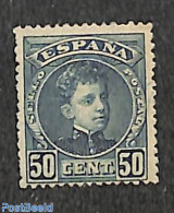 Spain 1901 50c, Stamp Out Of Set, Unused (hinged) - Neufs