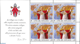 Vatican 2017 Encyclia Populorum Progresso M/s, Mint NH, Religion - Pope - Nuevos