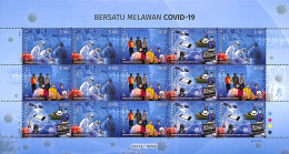 Indonesia 2020 Covid 19 M/s, Mint NH, Health - Health - Corona/Covid19 - Indonesien