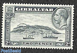 Gibraltar 1931 2d, Perf. 14, Stamp Out Of Set, Unused (hinged), Transport - Ships And Boats - Ships
