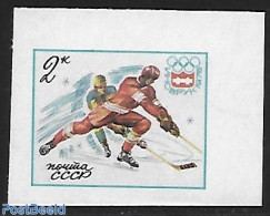 Russia, Soviet Union 1976 Imperforated, Stamp Out Of Set, Mint NH, Sport - Various - Ice Hockey - Olympic Winter Games.. - Nuevos