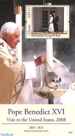 Ghana 2013 Pope Benedict XVI S/s, Mint NH, Religion - Pope - Religion - Popes