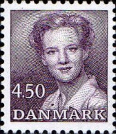 Danemark Poste N** Yv: 971 Mi:968 Margrethe II De Face - Nuevos