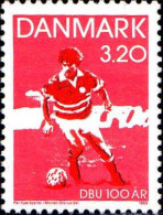 Danemark Poste N** Yv: 948 Mi:945 Centenaire De L'Union Danoise De Football - Neufs