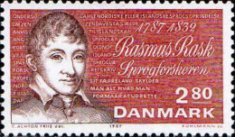 Danemark Poste N** Yv: 906 Mi:903 Ramus Rask Philologue - Nuevos