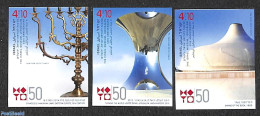 Israel 2015 The Israel Museum3v, Imperforated, Mint NH, Art - Art & Antique Objects - Museums - Nuevos (con Tab)