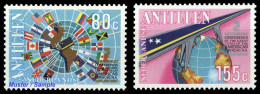 1988, Niederländische Antillen, 640-41, ** - Antillas Holandesas