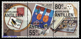 1989, Niederländische Antillen, 652-54, ** - Antillas Holandesas