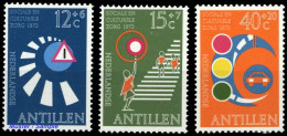 1973, Niederländische Antillen, 263-65, ** - West Indies