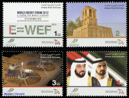 2012, Vereinigte Arabische Emirate, 1087-90, ** - Emirats Arabes Unis (Général)