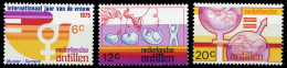 1975, Niederländische Antillen, 304-06, ** - Antillas Holandesas