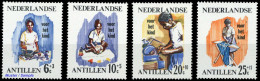 1966, Niederländische Antillen, 170-73, ** - Antilles