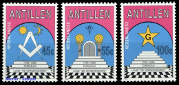 1985, Niederländische Antillen, 549-51, ** - Antillas Holandesas