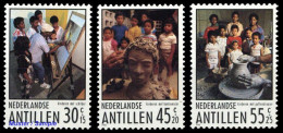 1986, Niederländische Antillen, 586-88, ** - Antilles
