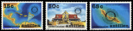 1987, Niederländische Antillen, 611-13, ** - West Indies