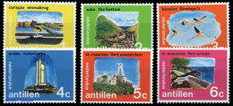 1972, Niederländische Antillen, 239-44, ** - Antilles
