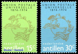 1974, Niederländische Antillen, 287-88, ** - West Indies