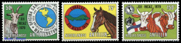1979, Niederländische Antillen, 385-87, ** - Antillen