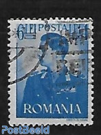 Romania 1940 Perfin 1 V., Used Stamps, Various - Errors, Misprints, Plate Flaws - Gebruikt